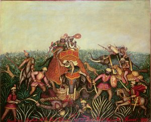 Tigerjagd, 1892