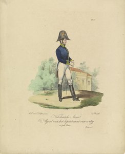 Agent des Kriegsministeriums, 1820-1825