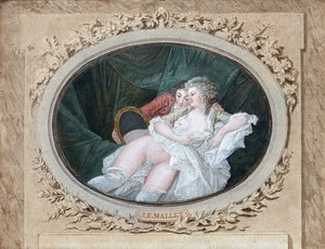 Boudoir-Szene