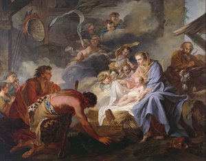 Die Anbetung der Hirten, 1745