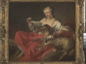 Das Lieblingslamm (Le Mouton Favori) von Jean Baptiste Marie Pierre