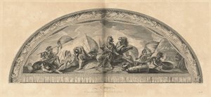 Spanien, Zentrum des Kriegssaals gegenüber der Galerie [Tafel 38]