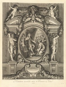 Schutz der schönen Künste 1663 [Tafel 24] von Jean Baptiste Masse
