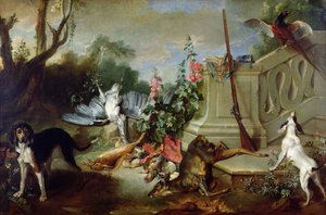 Die Rückkehr von der Jagd, 1732