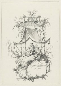 Komposition im Chinoiserie-Stil