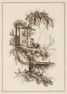 Tafel 7, "Suite de douze Pêcheurs et Chasseurs"