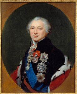Porträt von Prinz Alexander Borisovich Kourakin