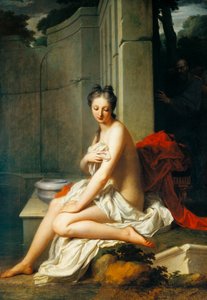 Susanna beim Bad, von Jean-Baptiste Santerre von Jean Baptiste Santerre
