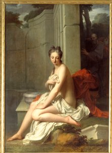 Suzanne im Bad von Jean Baptiste Santerre