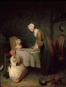 Das Tischgebet, 1744