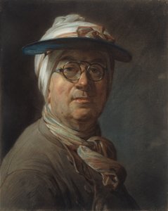 Selbstporträt mit Visier