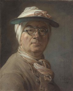 Selbstporträt mit Augenklappe, 1775