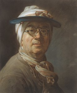 Selbstporträt mit Visier, ca. 1776