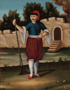 Mann von der albanischen Küste von Jean Baptiste Vanmour (workshop of)