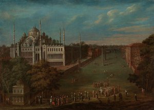 Der Großwesir überquert den Atmeydanı (Pferdeplatz)