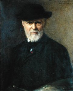 Porträt von Jean-Jacques Henner (1829-1905) 1899