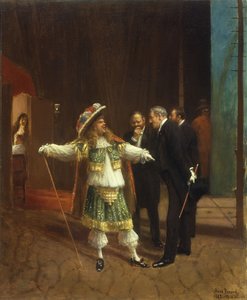 Coquelin der Ältere in "Der Bürger als Edelmann" von Molière