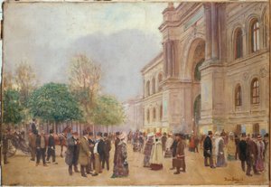 Verlassen des Salons, Palais de l