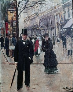 Auf dem Boulevard