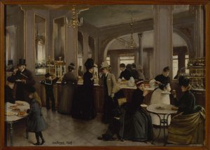 Die Gloppe-Konditorei von Jean Beraud