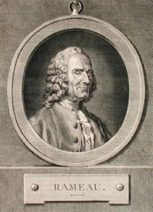 Porträt von Jean Philippe Rameau, graviert von Benoist