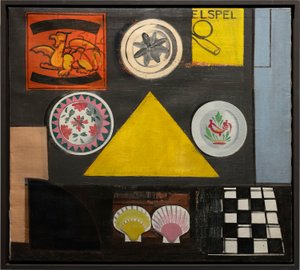 Stillleben mit Greif von Jean Brusselmans
