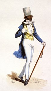 Ein Mulatte in den französischen Antillen, um 1850