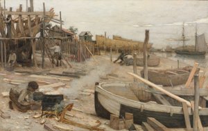 Die Werft, ca. 1875