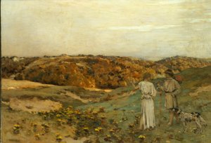 Tobias und der Engel von Jean Charles Cazin