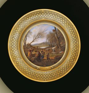 Bucherons Fagoteurs, ca. 1820-35 von Jean Charles Develly