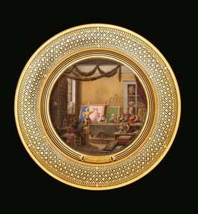 Künstliche Blumen, ca. 1820-35 von Jean Charles Develly