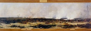 Russlandfeldzug: Panorama der Schlacht von Moskau am 7.09.1812