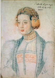 Porträt von Maria von Portugal (1521-1578), Tochter von Manuel I von Portugal und Eleonore von Österreich