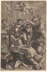 Martyrium des heiligen Bartholomäus von Jean Couvay