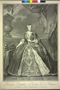 Erzherzogin von Österreich Marie Josefa von Jean Daullé
