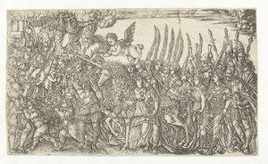 Der Triumph des Einhorns von Jean Duvet