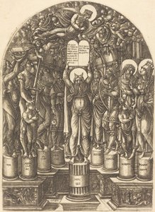 Moses umgeben von den Patriarchen
