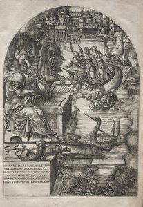 Die Apokalypse: Duvet studiert die Apokalypse, 1555 von Jean Duvet