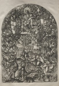 Die Apokalypse: St. Johannes wird in den Himmel gerufen von Jean Duvet