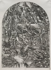 Die Apokalypse: Die Öffnung des siebten Siegels, 1561 von Jean Duvet