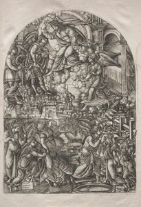 Die Apokalypse: Die Kelter des Zornes Gottes, 1546-1556 von Jean Duvet