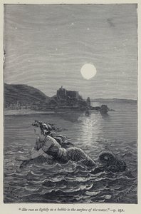 "Sie stieg leicht wie eine Blase an die Wasseroberfläche"
