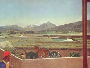 Landschaft bei Genf von Jean Étienne Liotard