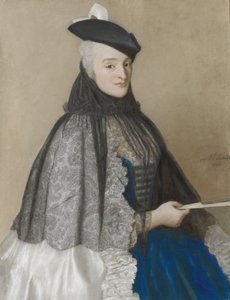 Porträt von Catherine Bégon, Ehefrau von Joseph Bouër