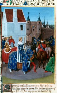 Einzug von Johann II. in Paris, 14. Jahrhundert, 1455-1460