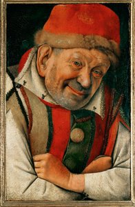 Gonella, Hofzwerg der Herzöge von Ferrara von Jean Fouquet