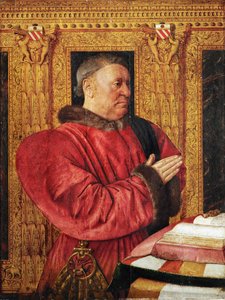 Guillaume Jouvenel des Ursins war Kanzler unter Karl VII. und Ludwig XI. von Jean Fouquet