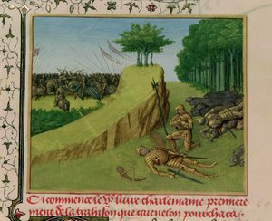 Der Kaiser Karl der Große findet Rolands Leiche nach der Schlacht von Roncevaux, aus 