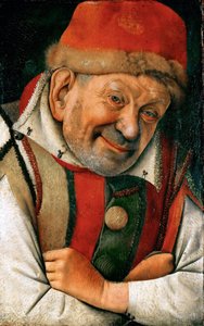Porträt des Hofnarren Gonella von Ferrara