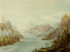 Das Mer de Glace oder Glacier des Bois, 1787, 1946 von Jean Francois Albanis de Beaumont
